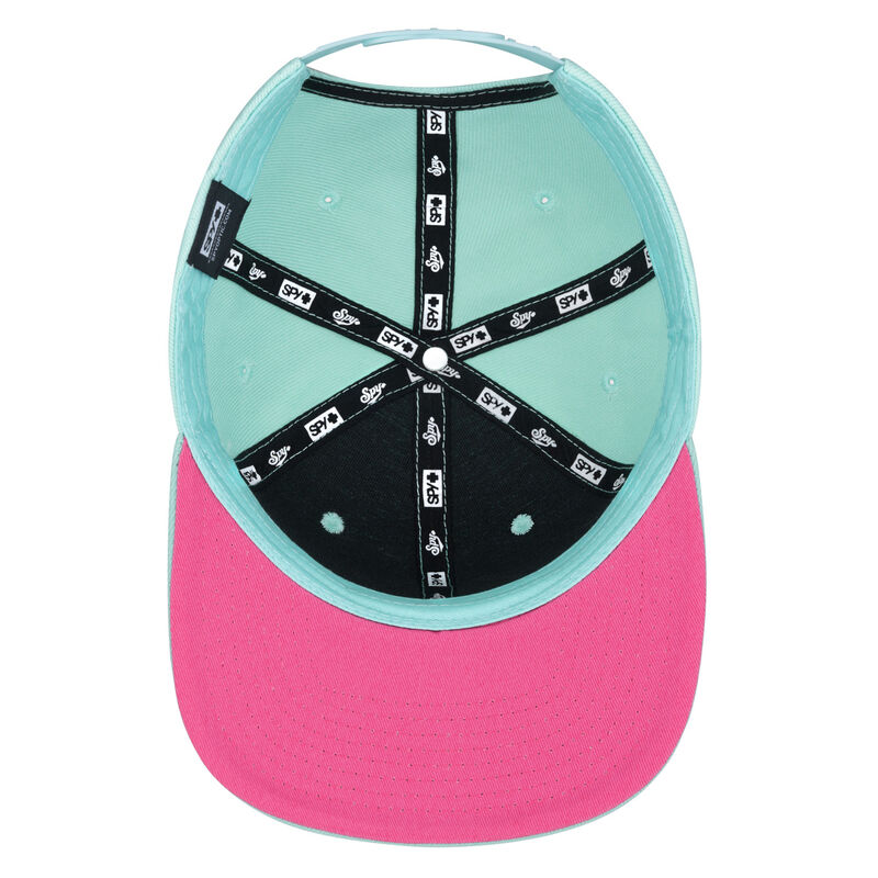SPY DIEGO SNAPBACK HAT, Connect Teal-No Lens Reference, hi-res image number null
